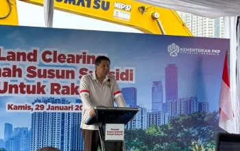 Menteri Maruarar Sirait: Ratusan Huntap Korban Bencana Sudah Diserahkan, Pembangunan Rusun Subsidi Meikarta Bakal Rampung Agustus 2028