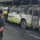Menyelamatkan Diri dari Api: Pasutri Pati Selamat setelah bus ALS terbakar di Muratara