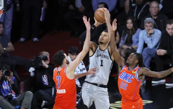 NBA Playoffs: Thunder Menghancurkan Spurs di Game 5, Satu Kemenangan Lagi Menuju NBA Finals