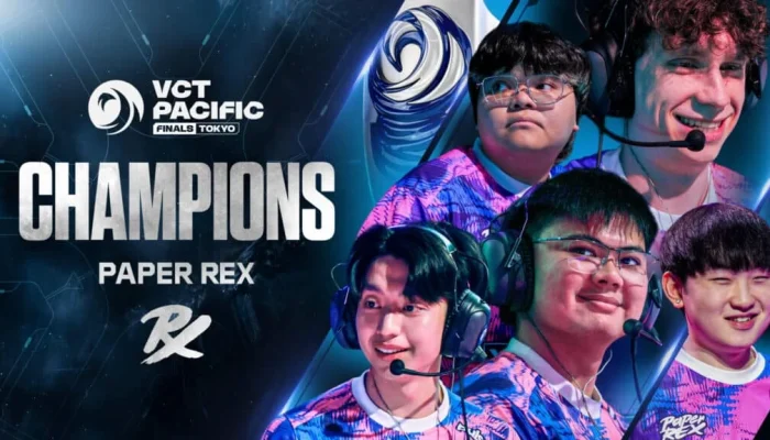 Paper Rex Hajar Kiwoom DRX, Raih Posisi Puncak di VCT Pacific 2026!