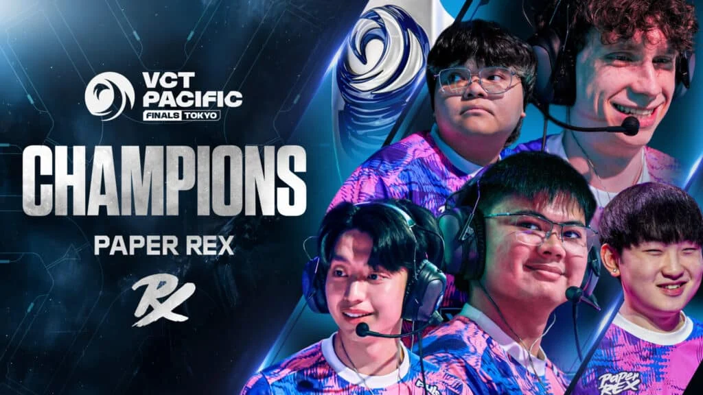 Paper Rex Hajar Kiwoom DRX, Raih Posisi Puncak di VCT Pacific 2026!