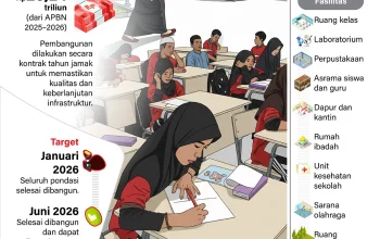 Pembangunan Sekolah Rakyat Ditarget Rampung Juni 2026