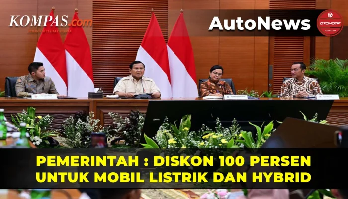 Pemerintah Siapkan Insentif EV Berupa PPN DTP 40-100 Persen, Mobil Hybrid Tidak Dapat