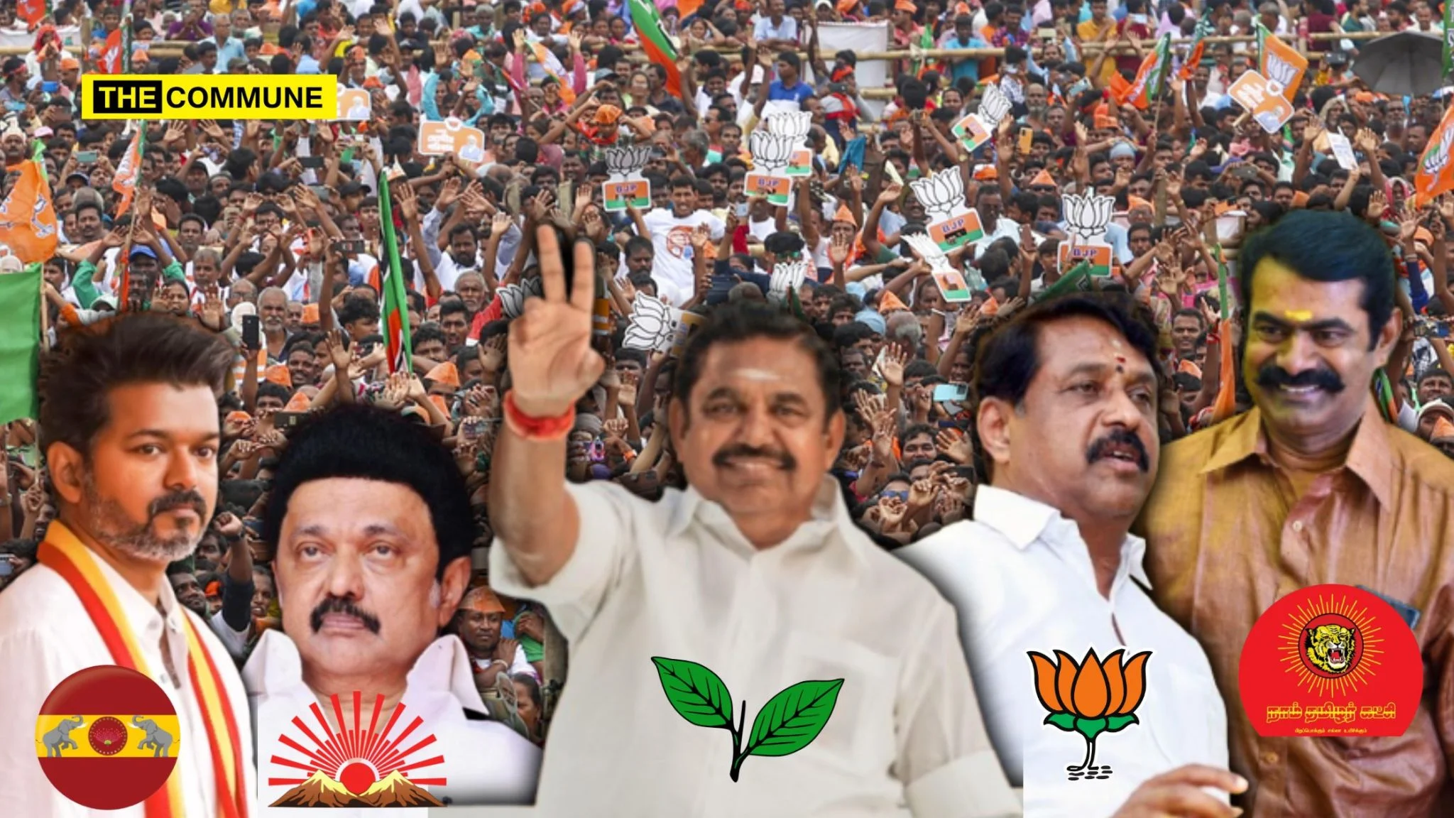 Pemilihan 2026: DMK Unggul di Tamil Nadu, NDA Kuat di Puducherry, TVK Bawa Dinamika Baru