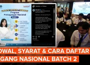 Pendaftaran Vokasi Nasional Batch 2 Dibuka, Syarat dan Cara Daftarnya