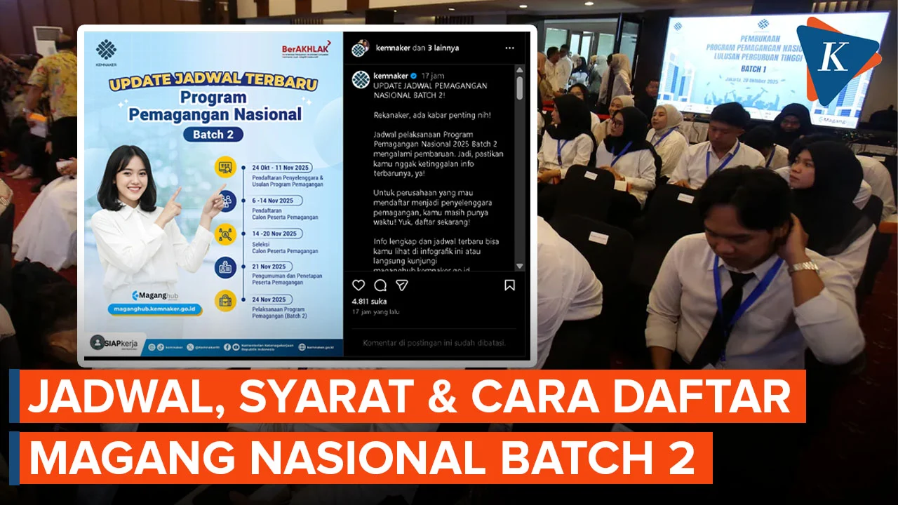Pendaftaran Vokasi Nasional Batch 2 Dibuka, Syarat dan Cara Daftarnya
