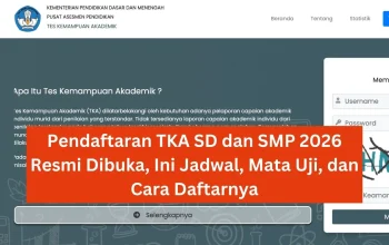 Pengumuman Hasil TKA SD-SMP 2026: Cara Cek dan Mengunduh Sertifikat