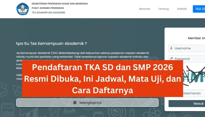Pengumuman Hasil TKA SD-SMP 2026: Cara Cek dan Mengunduh Sertifikat