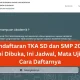 Pengumuman Hasil TKA SD-SMP 2026: Cara Cek dan Mengunduh Sertifikat