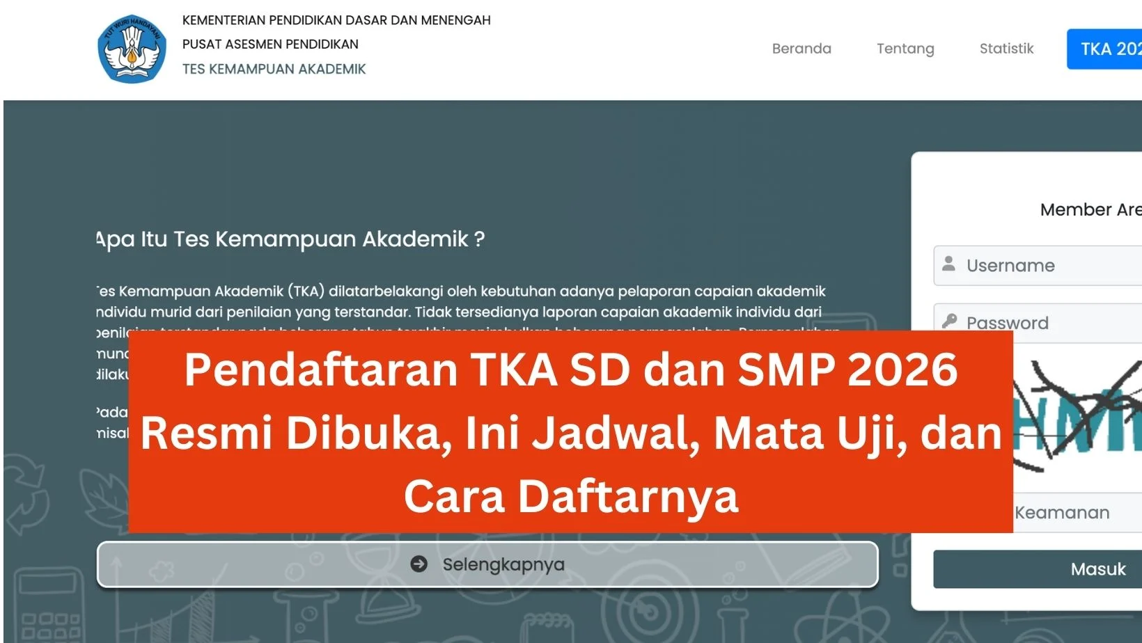 Pengumuman Hasil TKA SD-SMP 2026: Cara Cek dan Mengunduh Sertifikat