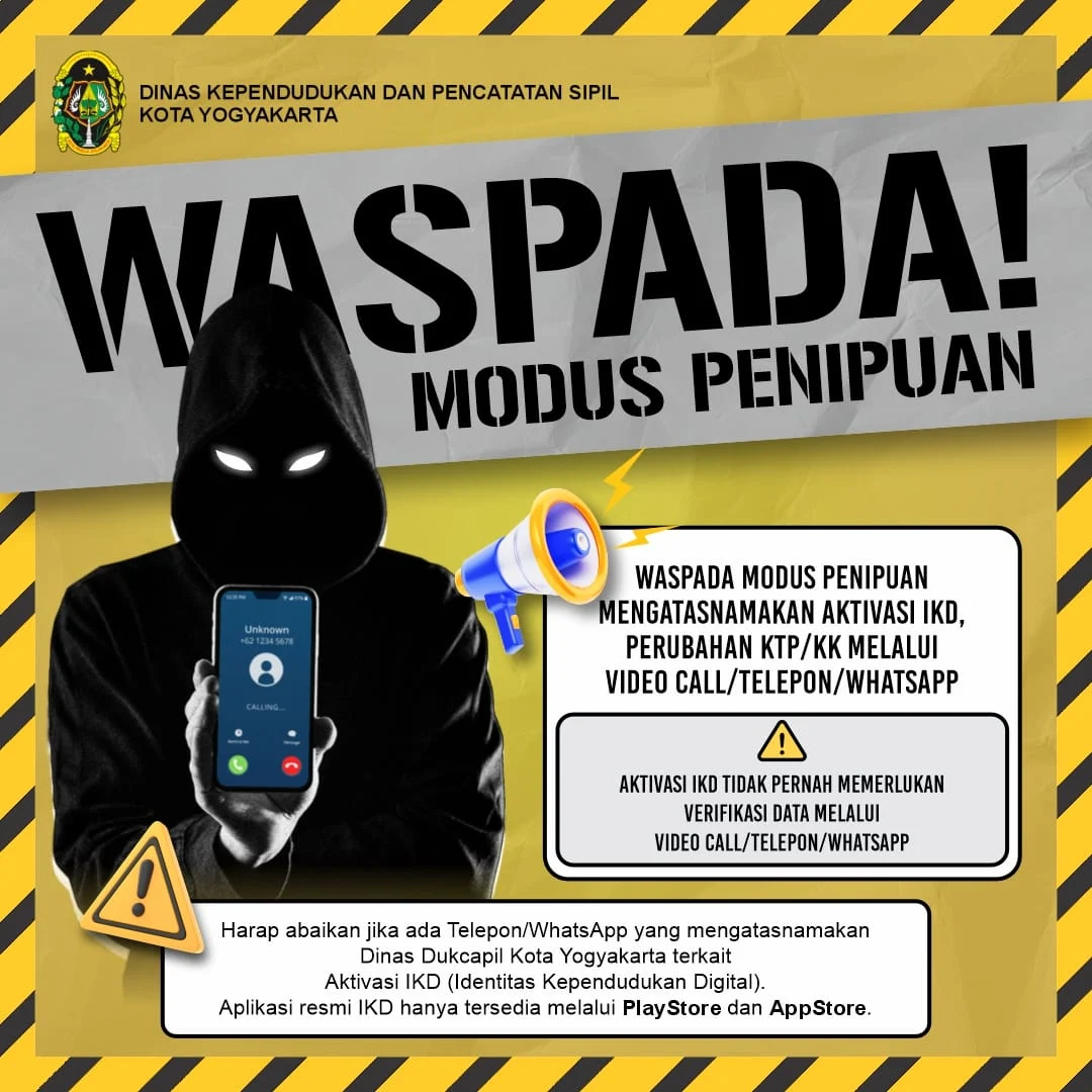 Penipuan Daring Marak, Warga Diingatkan Waspada