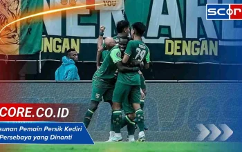 Persaingan Sengit di Liga Sepakbola: Persebaya dan Persik Kediri Berebut Pemain