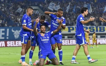 Persib Bandung di Ambang Juara Liga Super Swiss Setelah Menang Dramatis Atas PSM Makassar