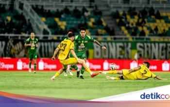 Pertandingan Persebaya Surabaya vs Semen Padang Berakhir dengan Skor Telak 7-0