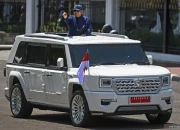 Prabowo Tiba di Filipina dengan Mobil Maung, Simbol Kebanggaan Indonesia