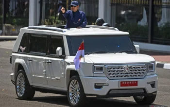 Prabowo Tiba di Filipina dengan Mobil Maung, Simbol Kebanggaan Indonesia