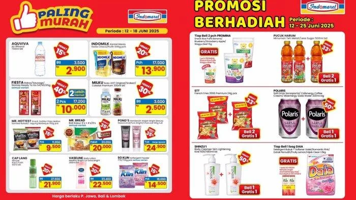 Promo Indomaret Hari Ini: Hemat Camilan dengan Beli 1 Gratis 1 dan Kawal Distribusi Benih Padi