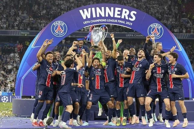 PSG Menjadi Juara Liga Champions dengan Dramatis