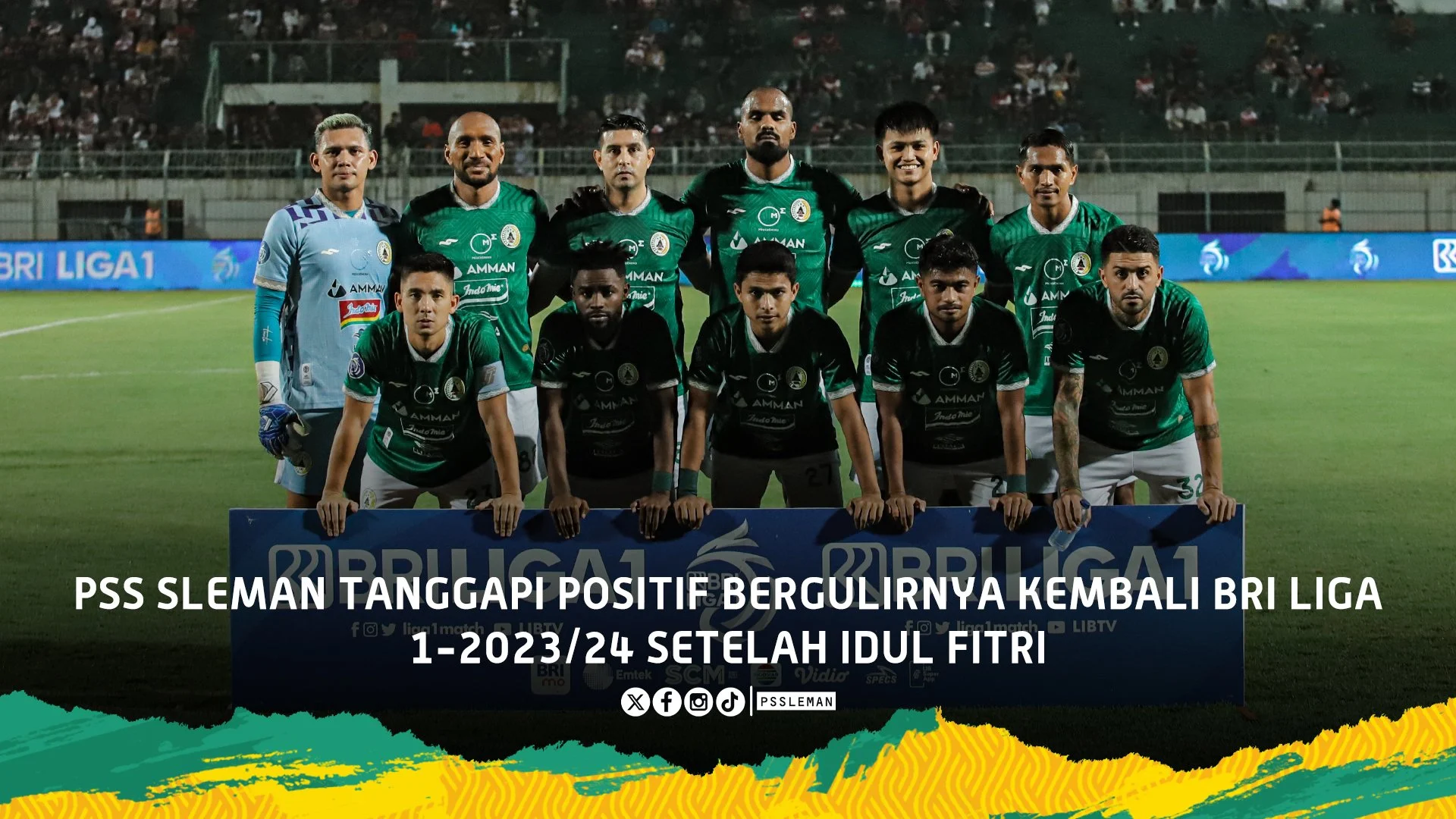 PSS Sleman Kembali ke Liga 1, Brigata Curva Sud Beri Bonus Rp140 Juta