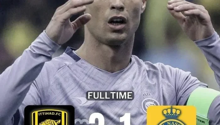 Ronaldo Kecewa, Al Nasr Kalah dari Gamba Osaka di Final AFC Champions League Two