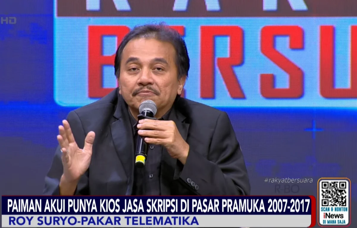 Roy Suryo Kembali Bersuara: Dari Omongan Sendiri Hingga Sentuhan Damai, Tanpa Minta Maaf pada Jokowi