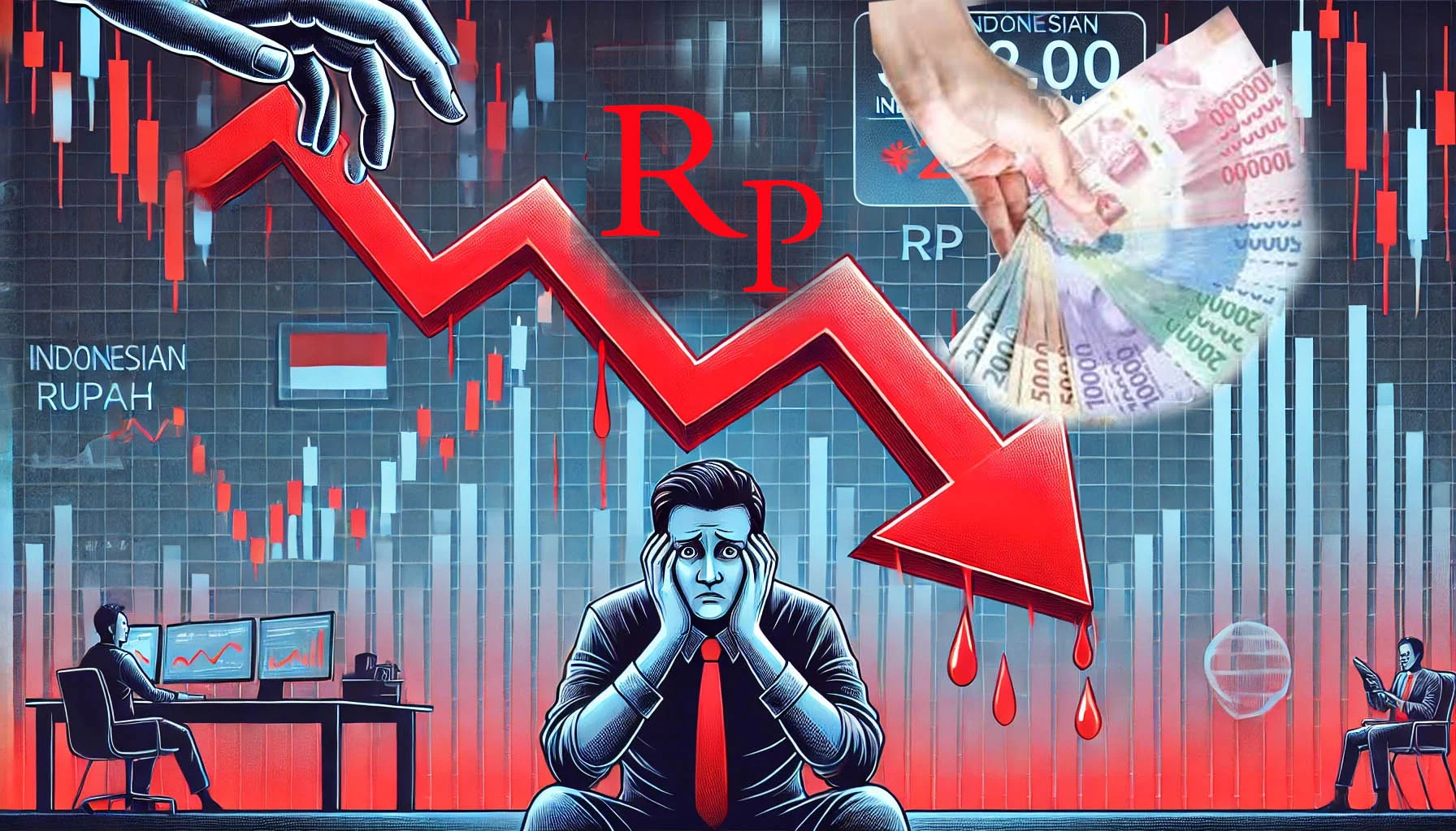 Rupiah terlemah Mengancam Ekonomi: Ekonom Prediksi Tekanan Berlanjut hingga Akhir Tahun