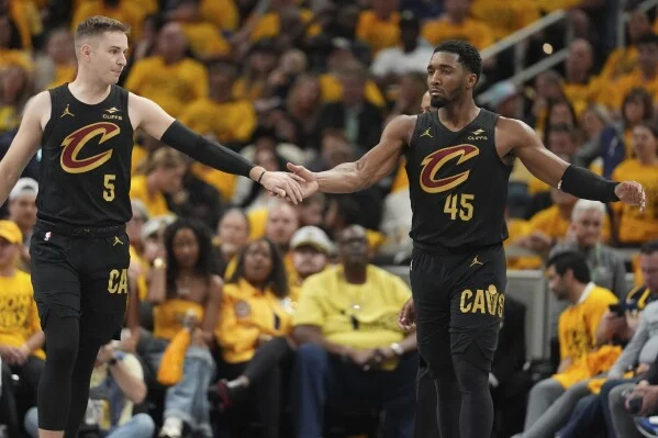 Sam Merrill dan Donovan Mitchell Bawa Cavaliers ke Eastern Conference Finals