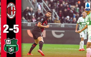 Sassuolo vs Milan: Kemenangan 2-0 yang Membanggakan Jay Idzes dan Rekor Historis