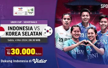 Semifinal Uber Cup 2026: Indonesia vs Korea Selatan Siap Guncang Vidio dengan Duel Sengit