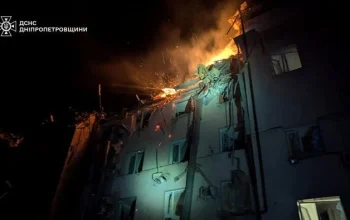 Serangan Rudal Rusia Menggempur Ukraina, 4 Orang Tewas