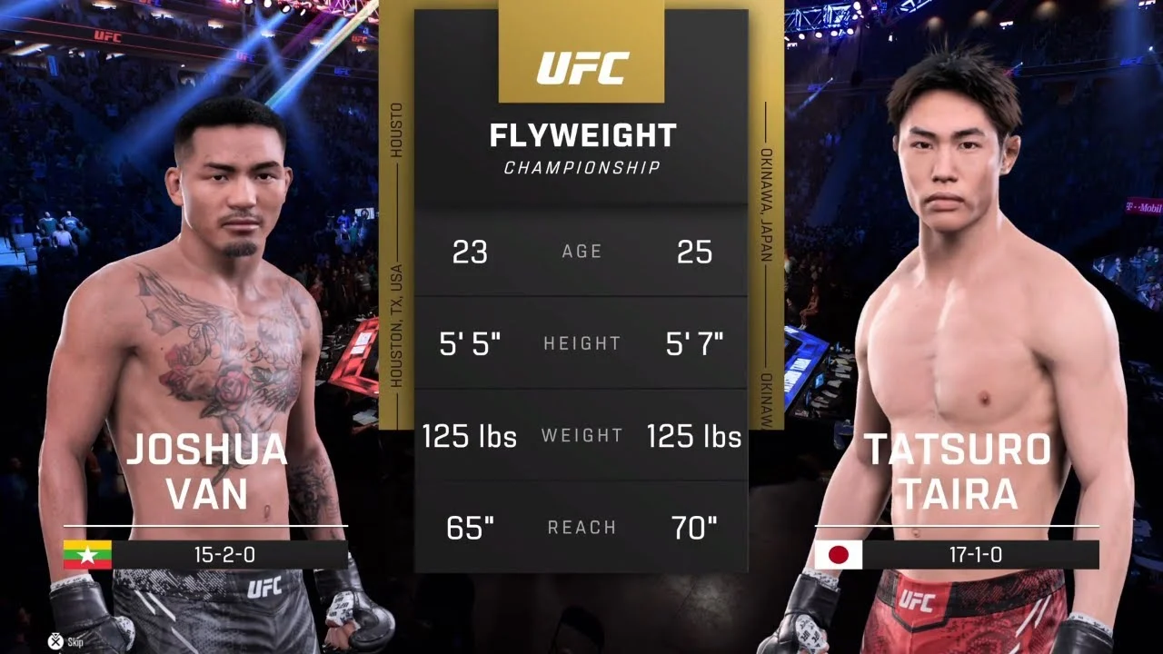 UFC Power Rankings: Joshua Van Naik ke Posisi 9 Setelah Mengalahkan Tatsuro Taira