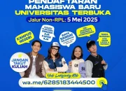 UT Surabaya Buka Pendaftaran Mahasiswa Baru dengan Sistem Belajar Fleksibel