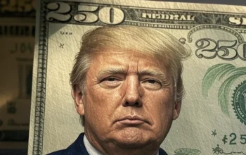 Wajah Donald Trump Akan Terpampang di Uang Pecahan USD 250?