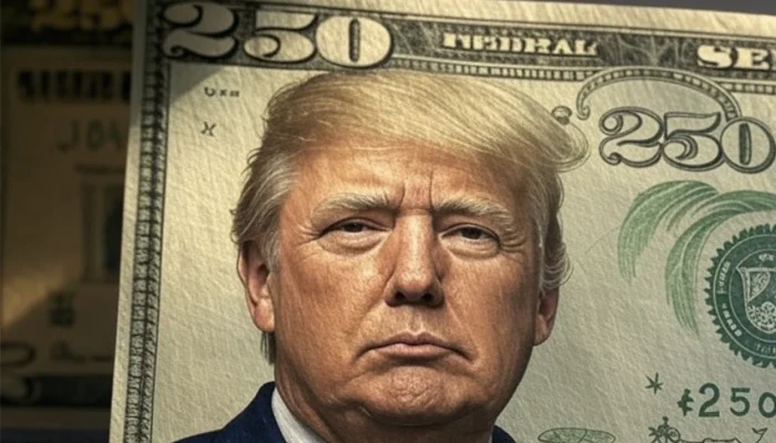 Wajah Donald Trump Akan Terpampang di Uang Pecahan USD 250?
