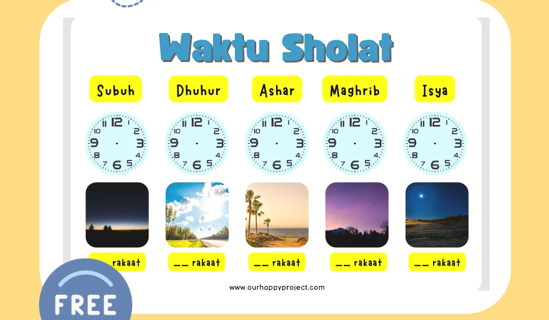 Waktu Isya: Jadwal Sholat dan Niat Sholat Lima Waktu