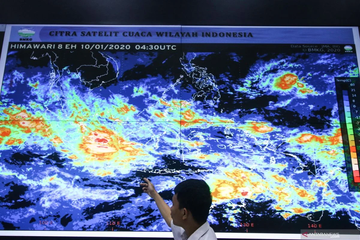 Waspada cuaca Jakarta: Hujan Diprediksi di Jaksel dan Jaktim Jumat Ini