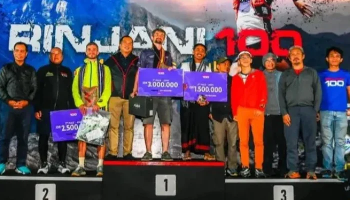 Zairan Li Cetak Rekor Tercepat Rinjani 100, Dominasi Pelari Indonesia Guncang Ajang Internasional