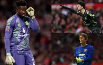 André Onana dan Edwin van der Sar: Dua Kiper Kelas Dunia dengan Cerita Berbeda