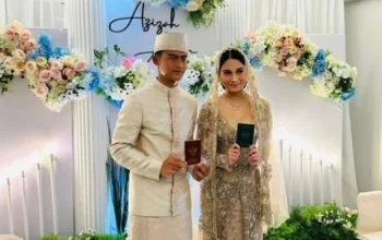 Azizah Salsha Tampil Percaya Diri di Resepsi Pernikahan Jennifer Coppen, Meski Bertemu Mantan Suami