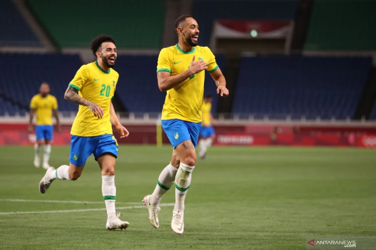 Brasil Menang Tipis Atas Mesir, Cedera Wesley Franca Jadi Tanda Tanya