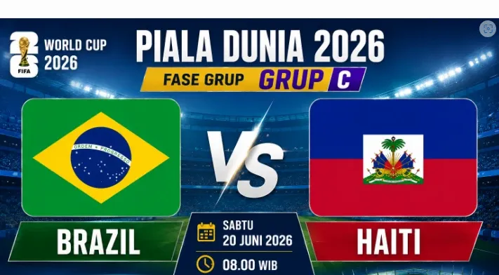 Brazil Mengalahkan Haiti 3-0 di Piala Dunia 2026