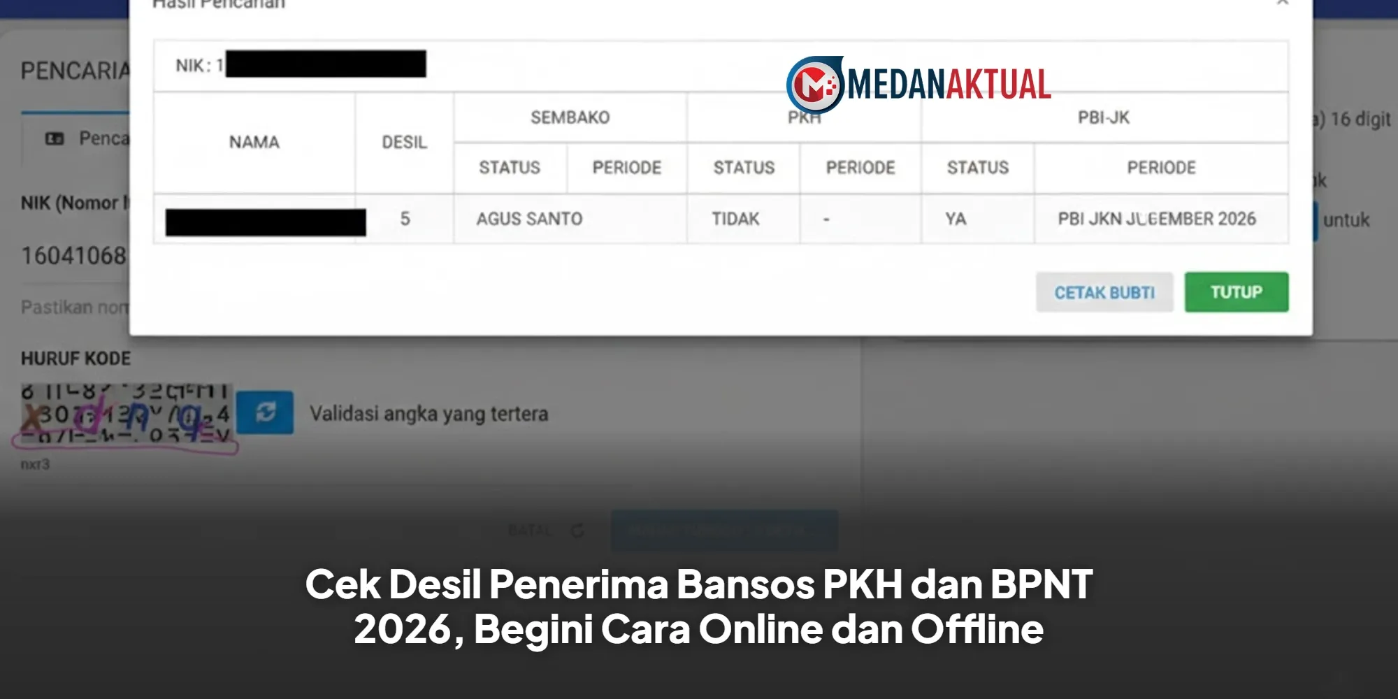 Cara Cek Desil Bansos 2026 dan Penerima PKH BPNT, Simak Penjelasannya