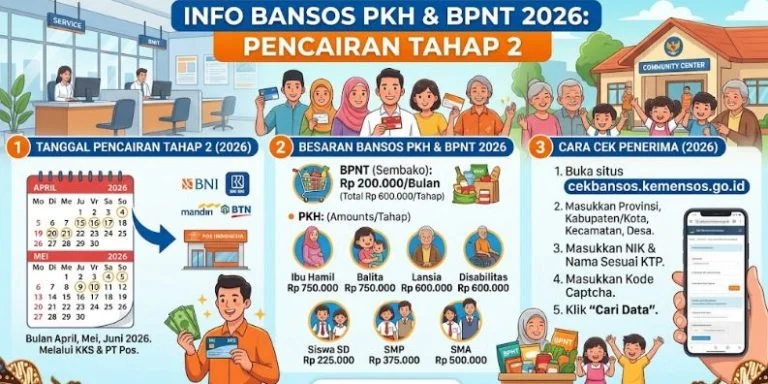 Cek Bansos PKH dan BPNT Juni 2026: Panduan dan Informasi Terbaru