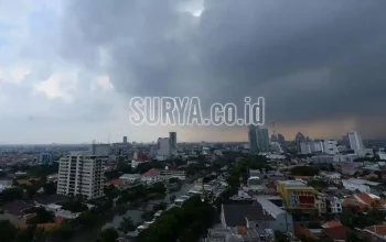Cuaca Surabaya Hari Ini: Cerah Berawan dengan Suhu Mencapai 34 Derajat Celsius