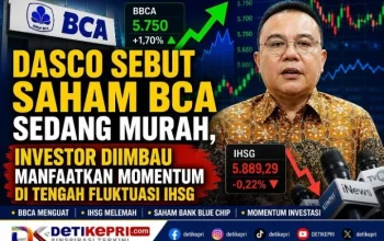 Dasco Sebut Saham BCA Sedang Murah, Investor Diimbau Manfaatkan Momentum di Tengah Fluktuasi IHSG