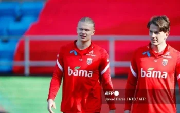Erling Haaland dan Sander Berge Bintang dalam Kemenangan Norwegia atas Iraq di Piala Dunia