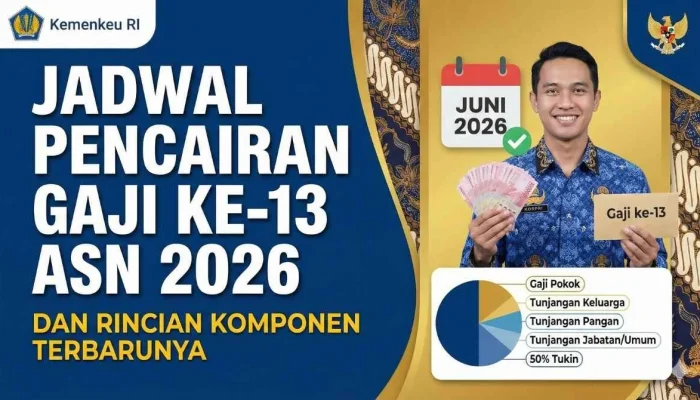 Gaji ke-13 2026 Cair, Simak Informasi Terbaru dan Daftar Penerima