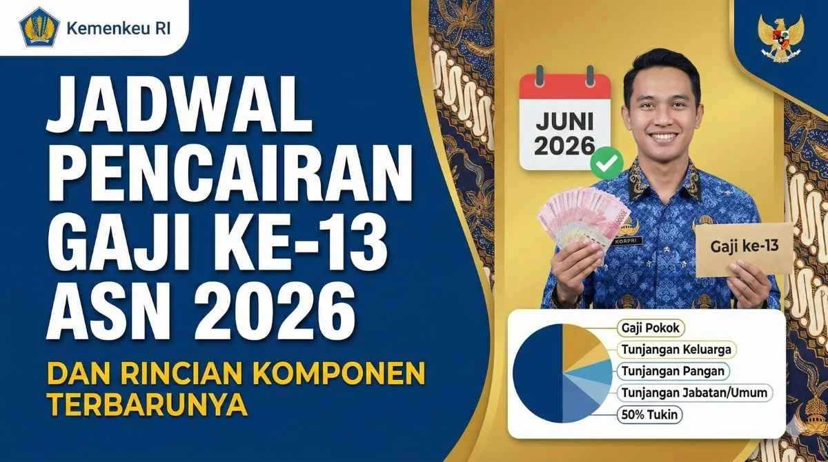 Gaji ke-13 2026 Cair, Simak Informasi Terbaru dan Daftar Penerima