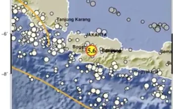 Gempa Bumi Terkini: Indonesia Diguncang Gempa 5,6 M dan Prakiraan Cuaca Jakarta