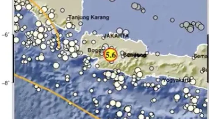 Gempa Bumi Terkini: Indonesia Diguncang Gempa 5,6 M dan Prakiraan Cuaca Jakarta
